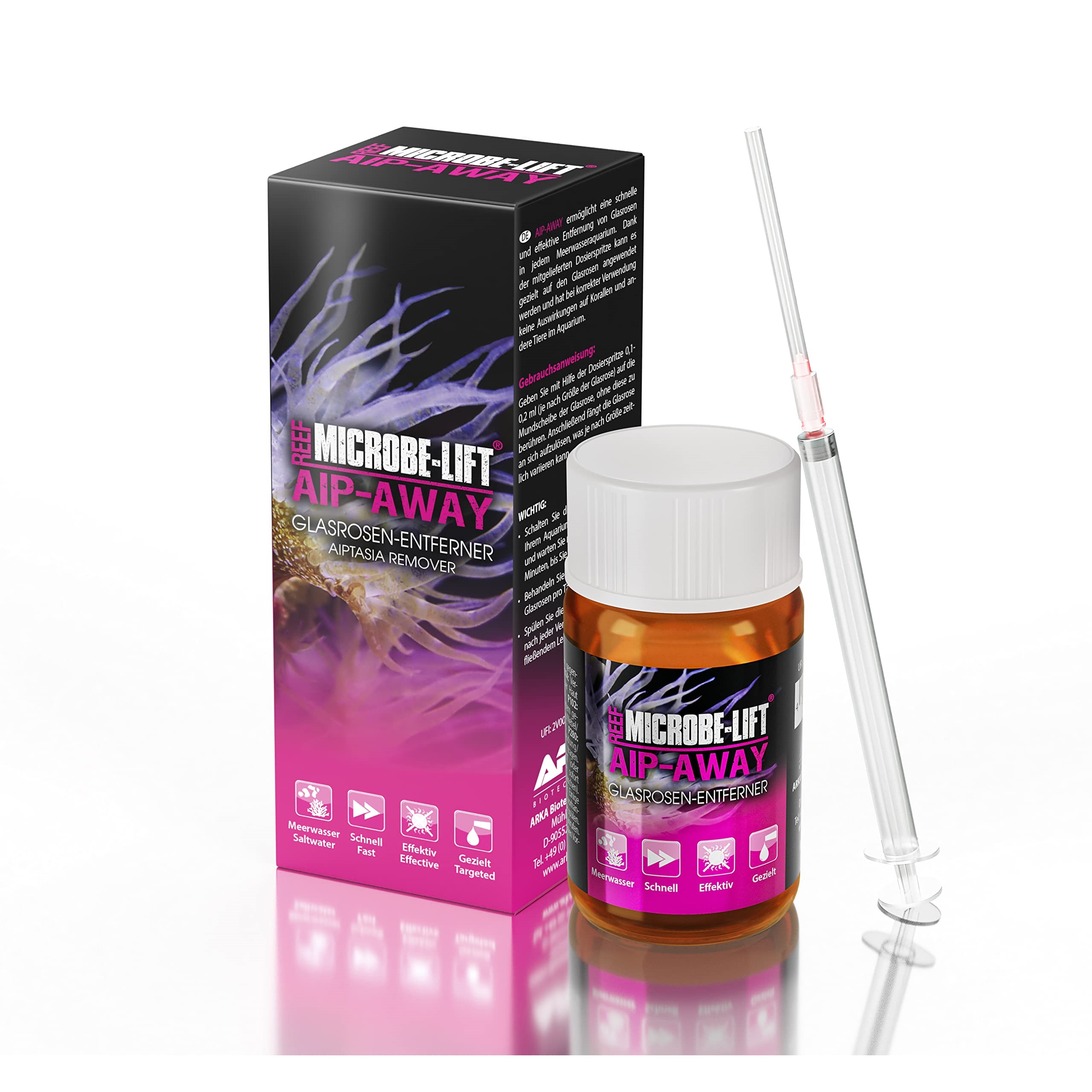 ARKA Microbe-Lift AIP-Away 50ml Üvegrózsa ellenes szer