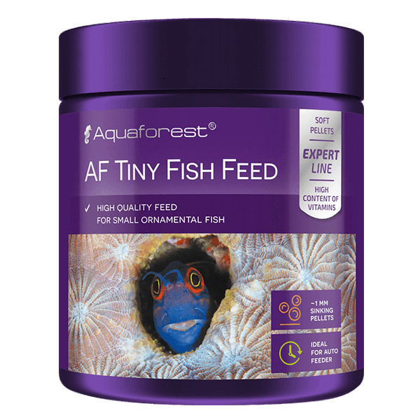 Aquaqforest AF Tiny Fish Feed 120 gr